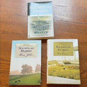 Nicholas Sparks Book Set of 3